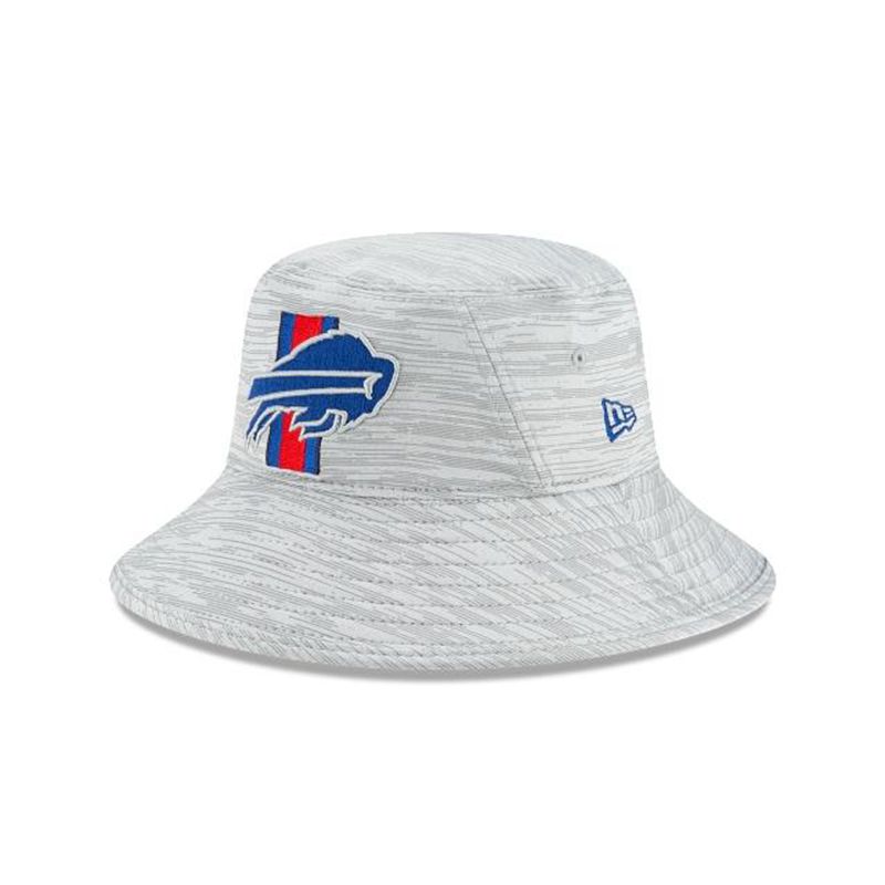 NFL Buffalo Bills Official Training Stretch (XGM7296) - Blue New Era Bucket Hats